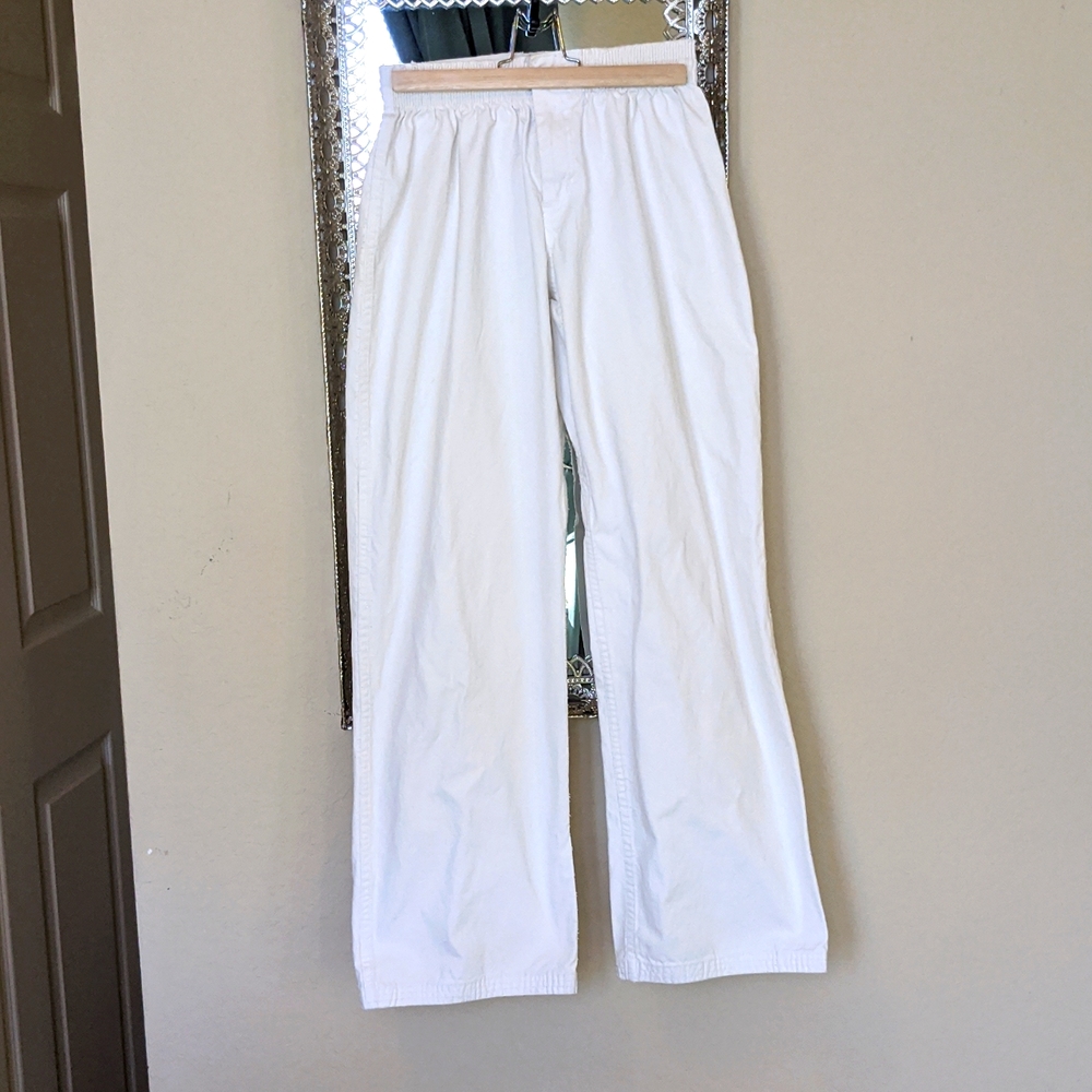 Century Women's Style White Gi Pants